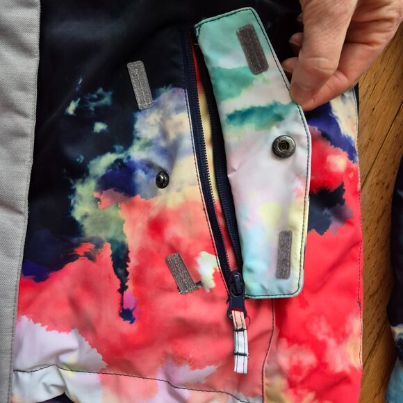 ROXY Jetty Block JK Snowboard Jacket Coat Medium - Picture 8 of 16